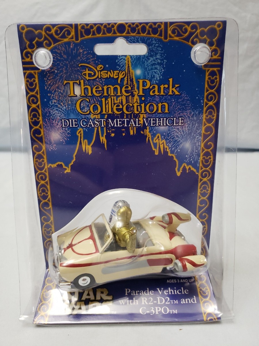 Disney Star Wars パレードビークル R2-D2 C-3PO Disney Theme Park Collection Star Wars Parade Vehicle With