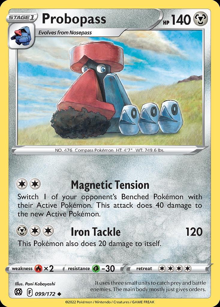 Pokemon Probopass (99/186) Brilliant Stars LP