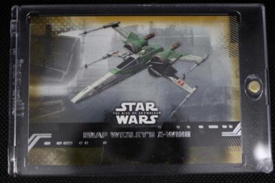 ToppS Star Wars Rise of Skywalker S1 GOLD /25 #52 SNAP WEXLEY'S X-WING CARD