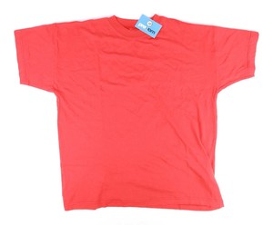 plain red t shirt tesco