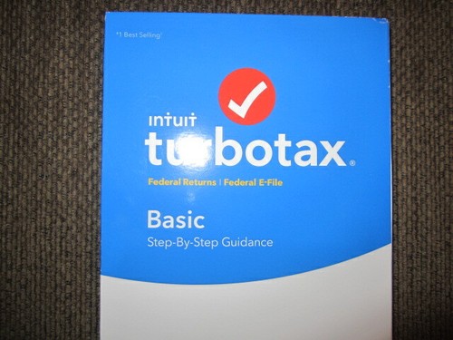 NEW UNOPENED Intuit Turbotax BASIC 2018 Disc CD - Picture 2 of 3