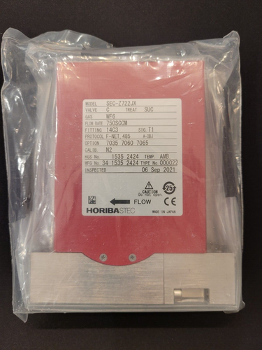 Horiba STEC Z700X MFC SEC-Z722JX 750CCM WF6 Mass Flow Controller - Picture 3 of 5