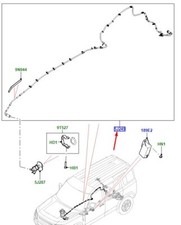 Tube d'échappement Land Rover DEFENDER