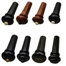 30pcs Violin Endpin, Wood Violin End Tail Pin...