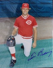 Tom Browning Cincinnati Reds Autographed 8x10 Signed Photo 17F