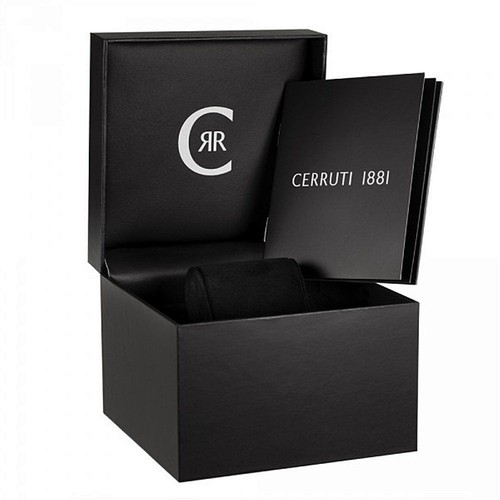 Cerruti uhr herrenuhr cra107sr13gy bellagio farbe grau rosegold neu - Bild 12 von 12