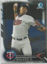 Adam Brett Walker II Minnesota Twins 2016 Bowman Chrome Prospect