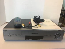 Proscan VCR PSVR71 4 Head VCR VHS Recorder + Remote Hi-FI High Feature Nice
