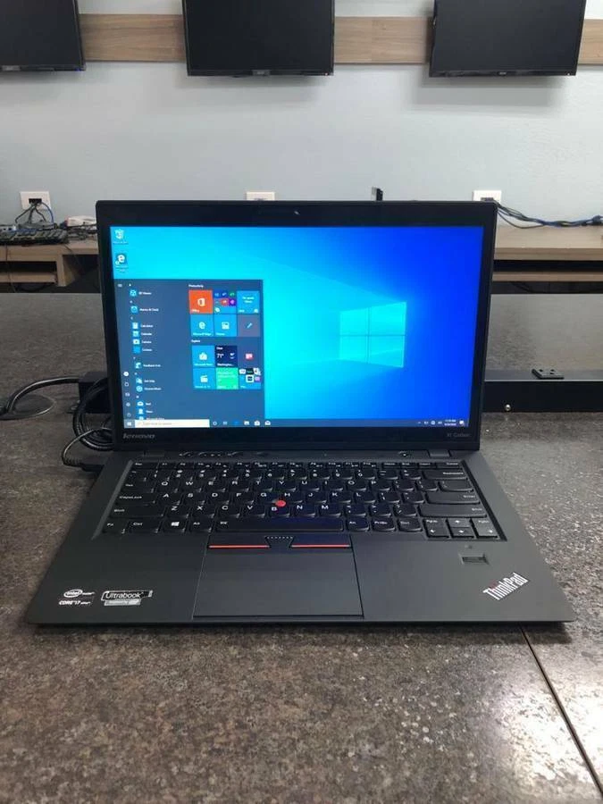 Lenovo X1 Carbon 1st Gen Core i7-3667U 2GHz 8GB RAM 256GB SSD Touchscreen Win 10