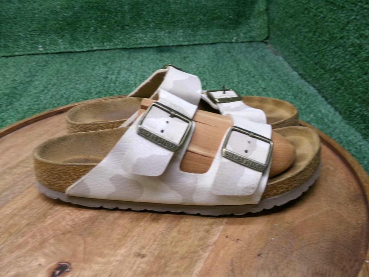 Birkenstock Arizona Desert Soil Gray Taupe Camo Birko Flor Sandal