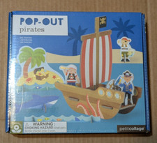 POP-OUT Pirates by Petit collage /Good for homeschooling New/Unopen Age 4