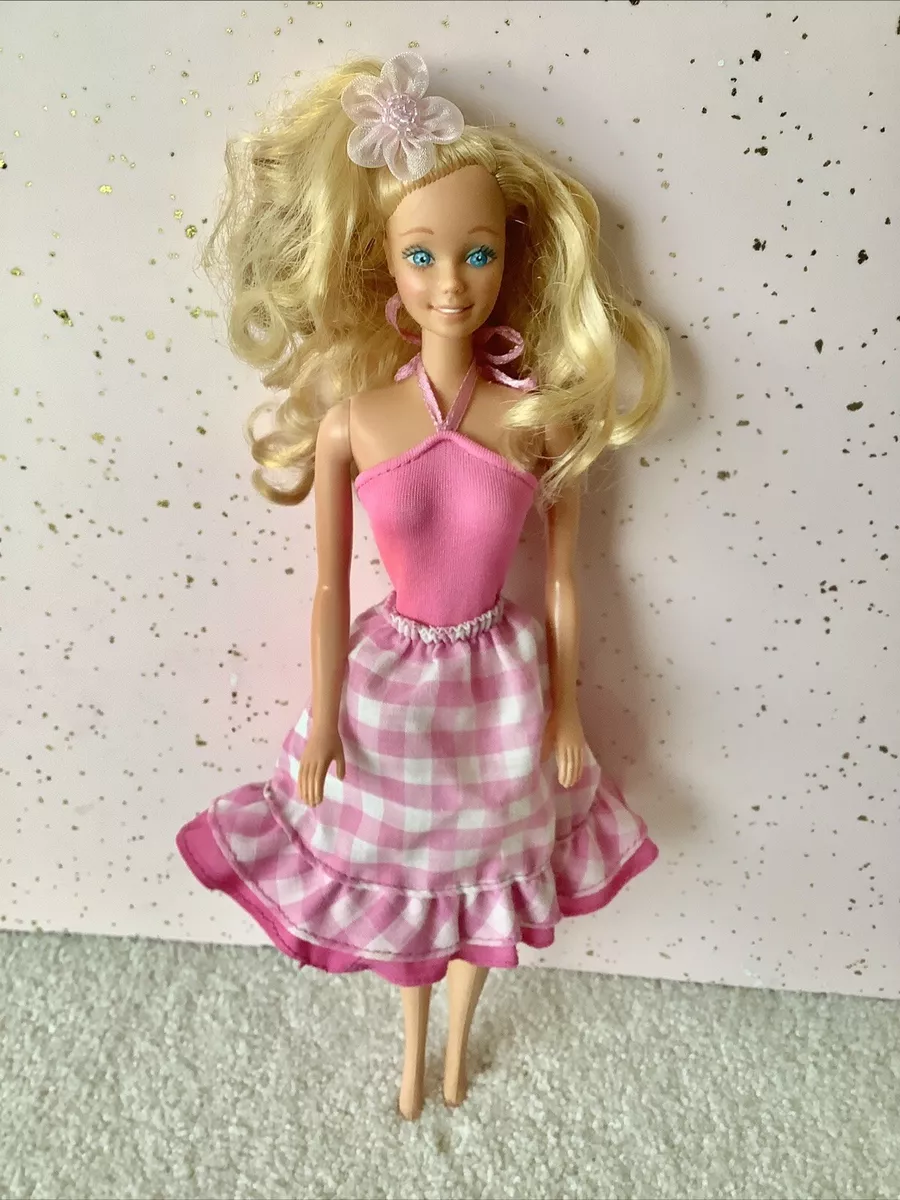 Pink plaid skirt clearance 80s