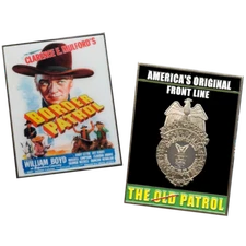 J-010 Border Patrol Agent Vintage Movie Poster Old Patrol not CBP