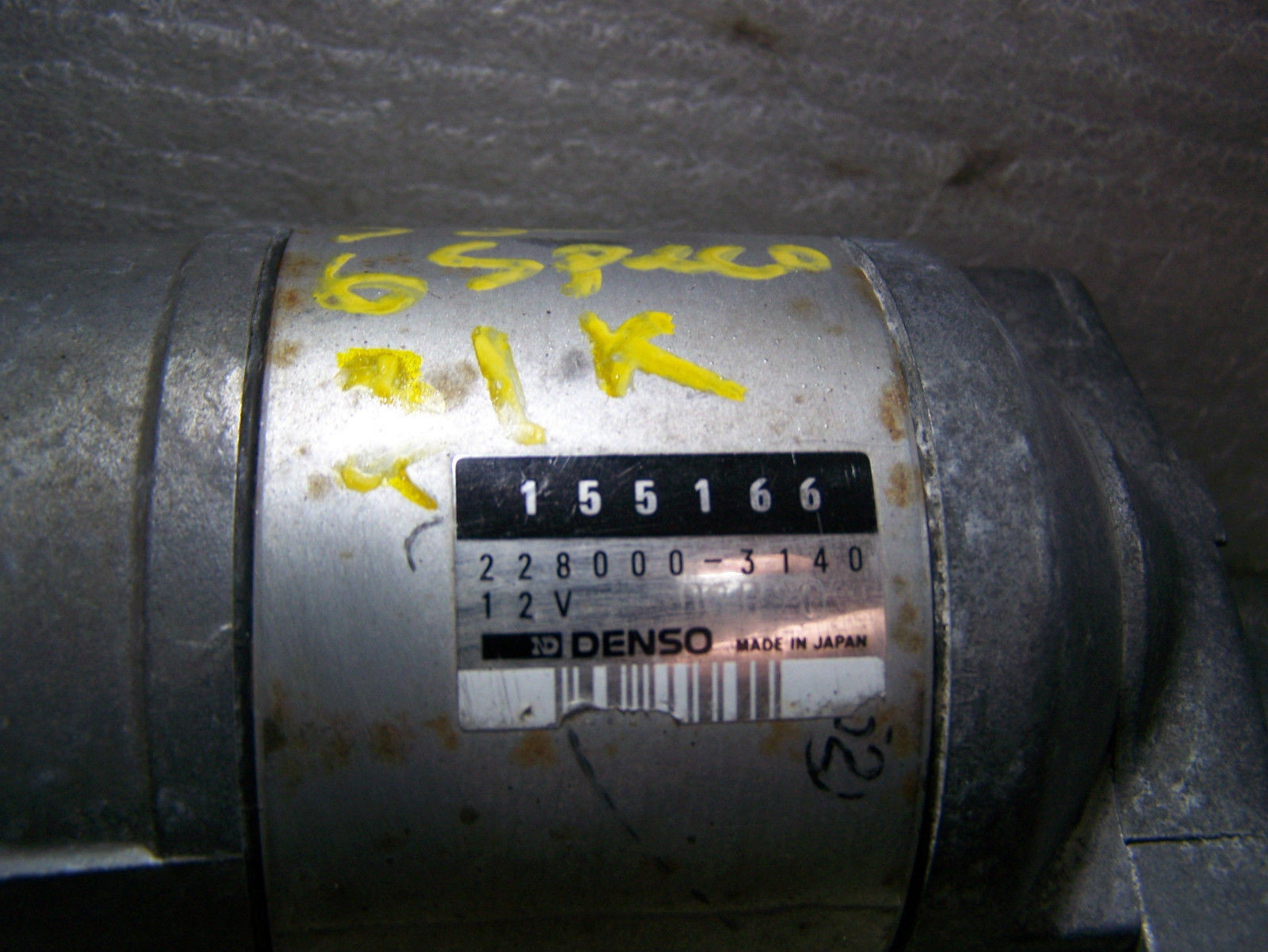 1995-1999 Ferrari 355 6 Speed Starter OEM Electric motor with Solenoid F355
