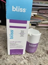 Bliss Youth Got This Pure Retinol Advanced Skin Smoothing Serum 0.7fl oz New 