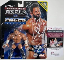 Matt Cardona Signed ZST Heels And Faces Wrestling Figure Autograph JSA COA