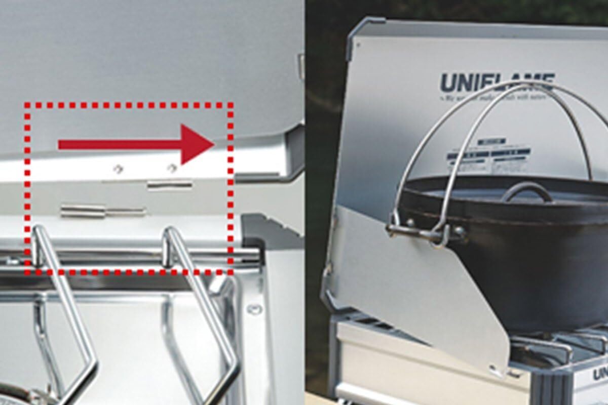 ストーブ/コンロ UNIFLAME - UNIFLAME US-1900 Uniflame Twin Burner US-1900 – Camping Gears PH