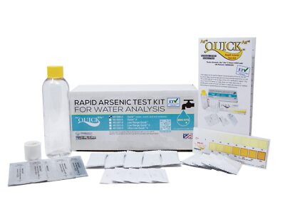 Quick 481396-5 Arsenic for Water Quality Testing, 5 Tests, 12 Minutes Test Time