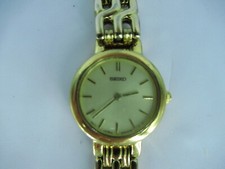 Vintage Seiko Yellow Ladies Watch