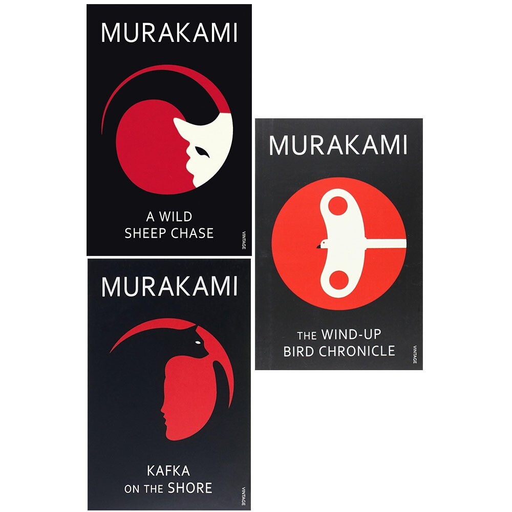 A Wild Sheep Chase, Kafka on The Shore and Wind-Up Bird Chronicle 3 Books Set