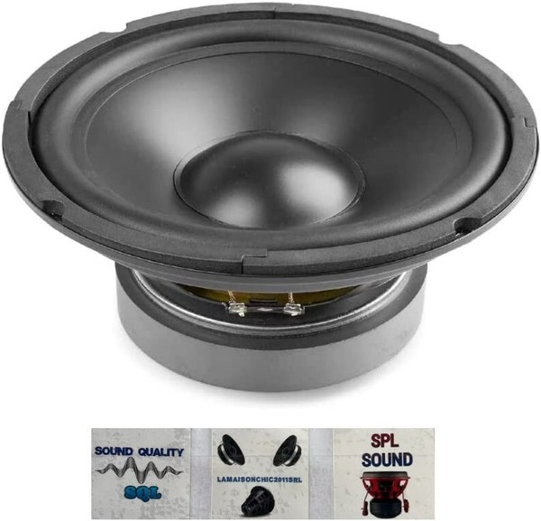 1 Fenton 902.208 WPP20 Woofer 20 Cm 100 Watt RMS 8 Ohm 3 Aufkleber-image
