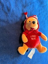 Disney  s Winnie the Pooh FIREFLY POOH 8  Mini Bean Bag Plush Toy