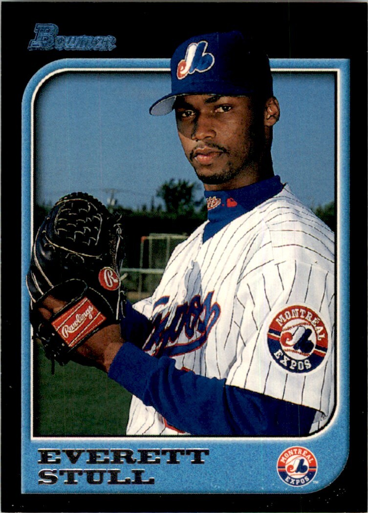 1997 Bowman Everett Stull Montreal Expos #143 MLB Baseball Card