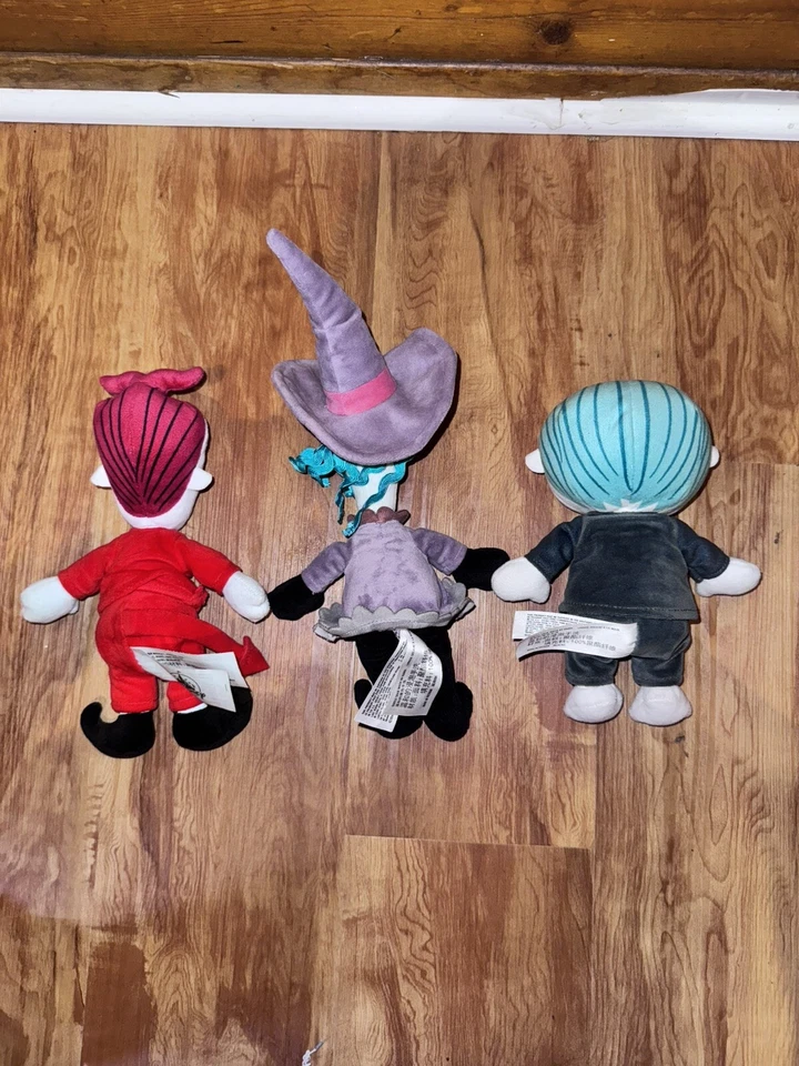 "Juego de peluche de choque y barril con cerradura de parques Disney Pesadilla antes de Navidad 7"" pulgadas" Foto 3 de 3