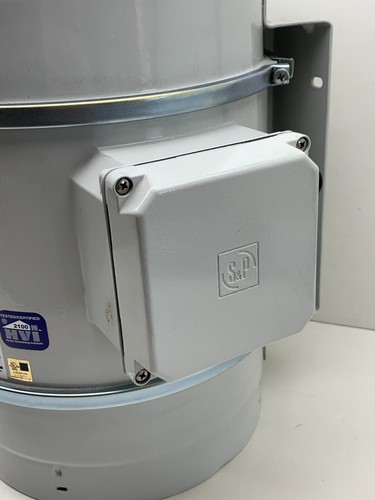Soler & Palau TD-250 Inline In-Line Mixed Flow 10" Duct Ventilator Fan 120V - Picture 9 of 13