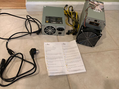 Bitmain Antminer L3+ with Power Supply, 504 M-DC 12V-Manual-Pre-Owned-VG++