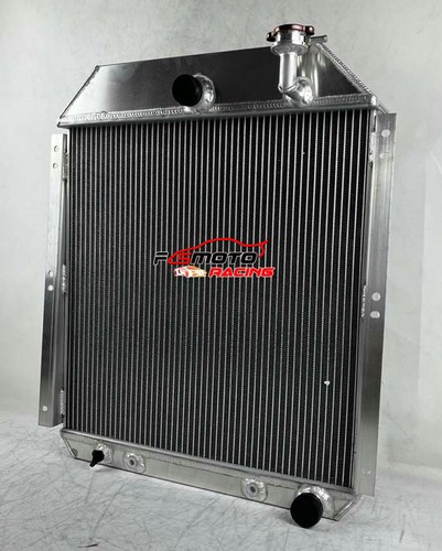 3 Row Aluminum Radiator for 1947-1954 48 49 GMC Panel Truck Pickup L6 Engine AT - Foto 2 di 5