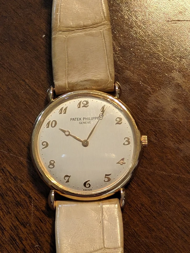 Calatrava Patek Philippe 3820R ouro rosa com extrato de arquivos! - Imagem 4 de 4