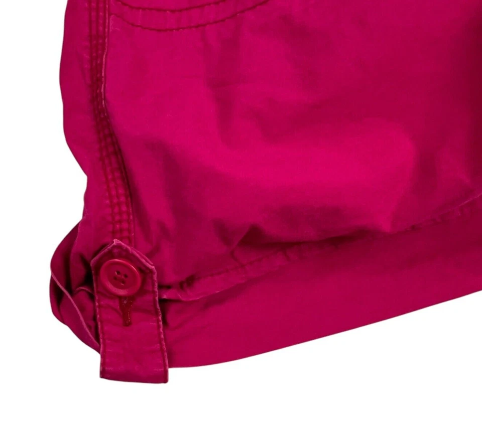 Pantalones Cortos St. John's Bay Mujer 22W Rosa Sólido Calce Regular Elastizados Foto 3 de 4