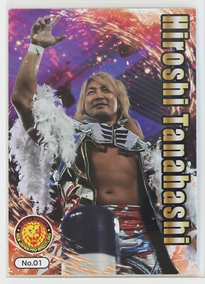 Hiroshi Tanahashi トレーディングカード Hiroshi Tanahashi New Japan pro wrestling card NJPW/002B-003