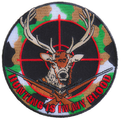 Deer Hunter Patch - 4x4 inch - P4348