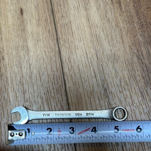 Thorsen Tools 2014 - 7/16" Combination Wrench 12 Point USA Tool - Picture 6 of 6