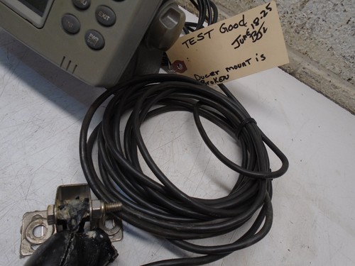 N1 Eagle Fish Mark 480 Fishfinder Head Unit Power Cord & Ducer - Picture 2 of 4