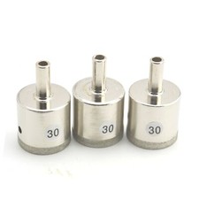 3Pcs 20-30 mm Super-Thin Diamond Drill Bit Hole Cutter Saw Coated Lapidary Tools