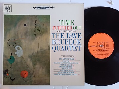Lp Vinyl 33t The Dave Brubeck Quartet Time Further Out 1963 CBS 62078 ex