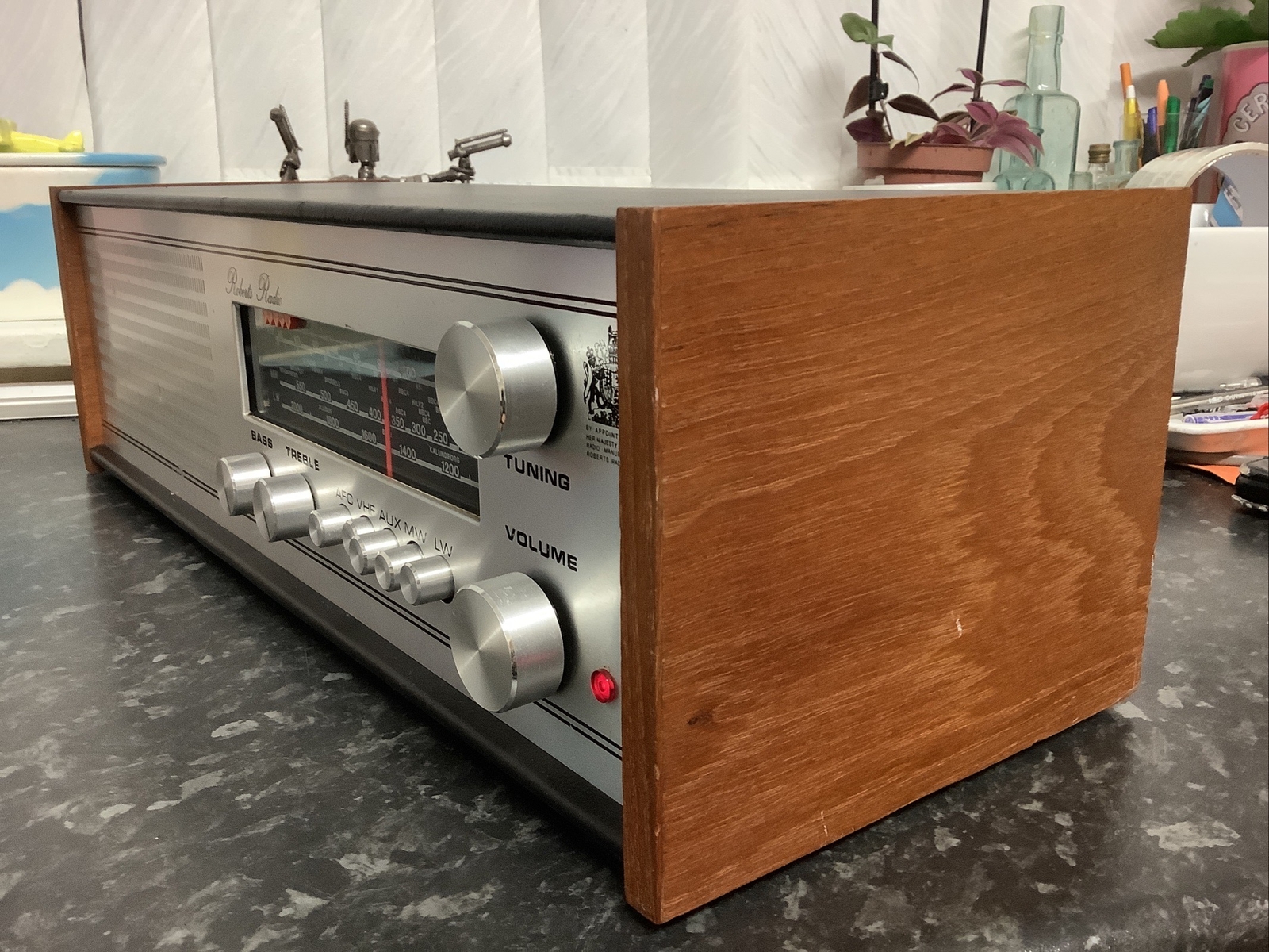 Vintage Roberts RM40 FM/MW/LW Radio Good Condition Tested Working eBay