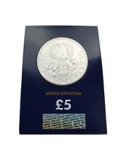 2021 - Griffin of Edward - &pound;5 Five Pound BU Certified Change Checker Coin