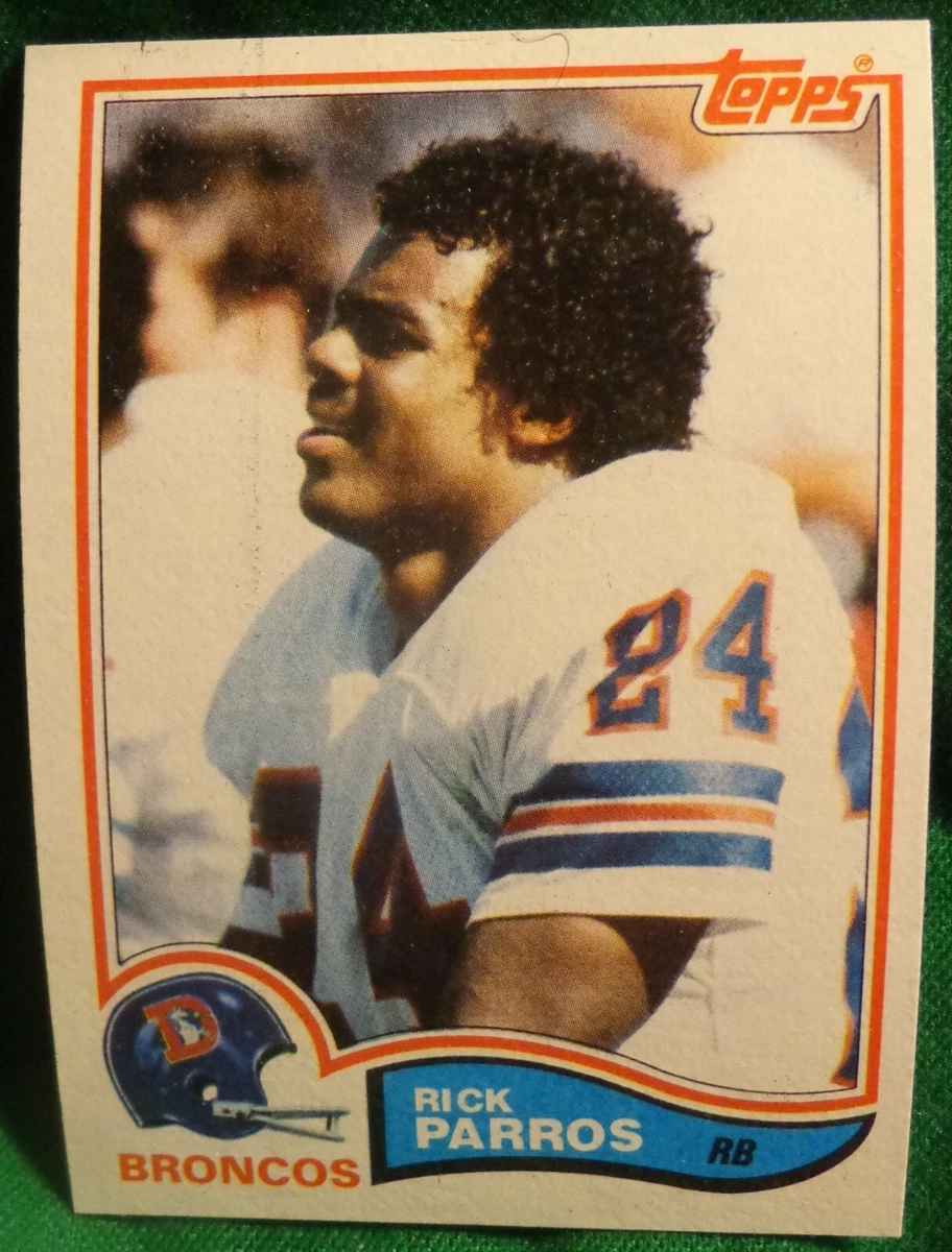 1982 Topps 84 Rick Parros Broncos Utah State alumni NM eBay