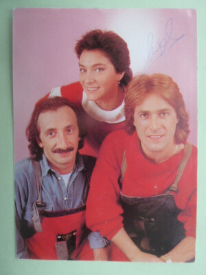 Ricchi e Poveri (Band) - Music - Autograph Card (Signature Angelo Sotgiu)