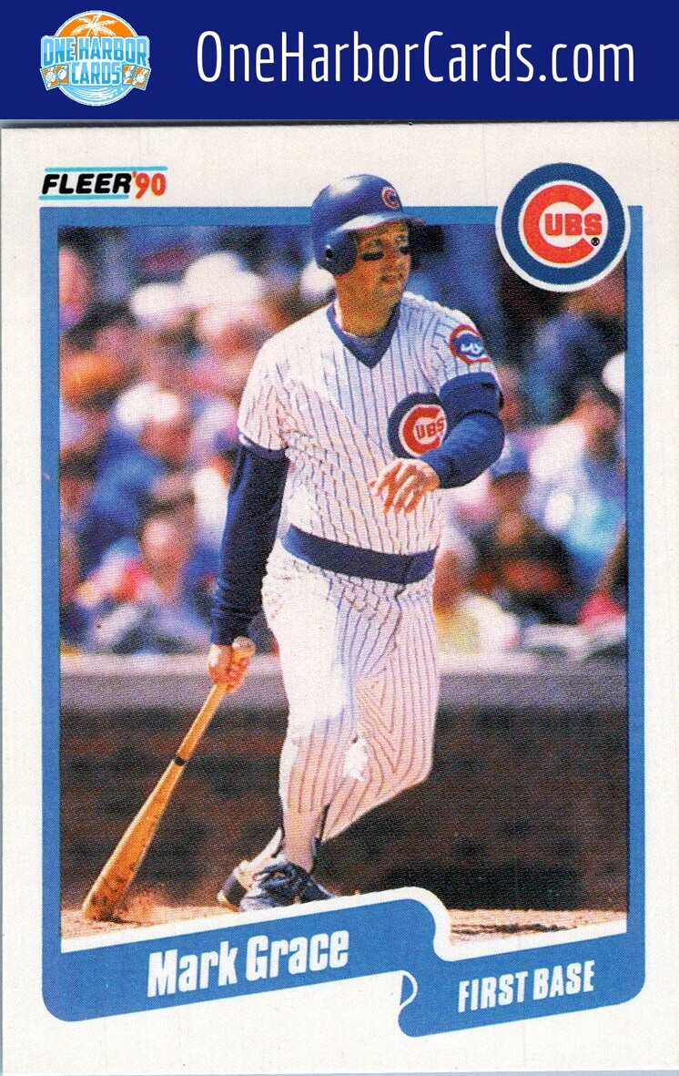1990 Fleer Canadian Chicago Cubs #32 Mark Grace