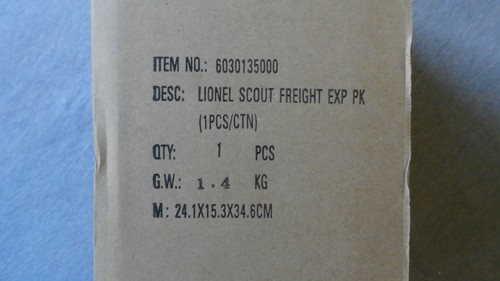 Lionel Scala O Scout Freight Expansion Pack #6-30135 ~ TS - Foto 3 di 3