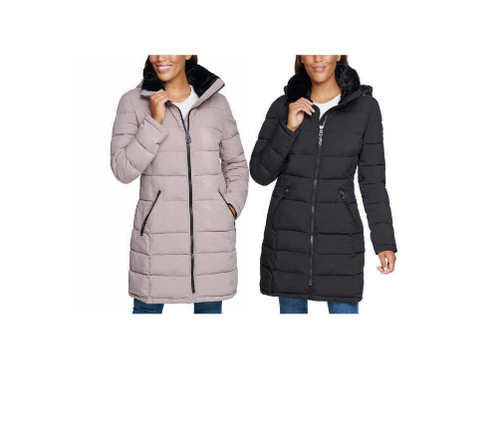Andrew Marc Women's Long Stretch Dupont 