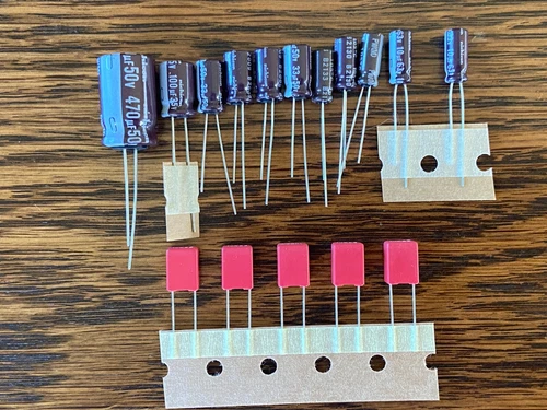 Technics SL-5200 Speed Repair Kit Capacitors Turntable Recap Set