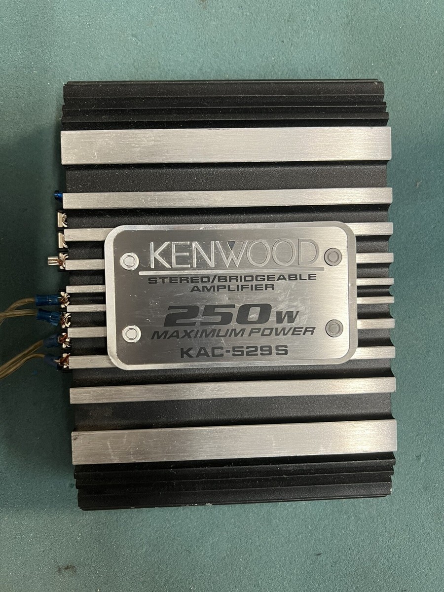 Kenwood 250 Watt Kac 529S Amplifier | eBay