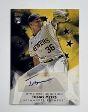 2024 Topps #BSAU-TOB Tobias Myers Auto 127/199 AR145