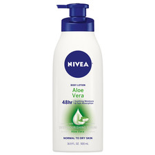 NIVEA Aloe Vera Body Lotion 48Hr Moisture Normal to Dry Skin 16.9 FL. oz